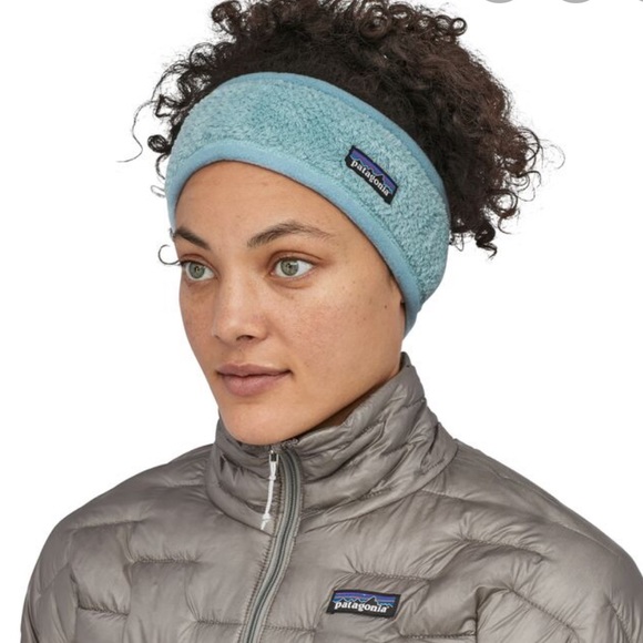 Patagonia M Retool Fleece Headband Navy 